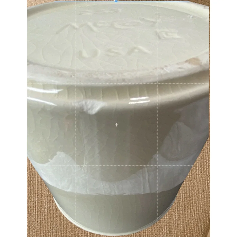 Vintage McCoy 253 Milk Can Canister Brown Cream Pottery Utensil Crock 1970s